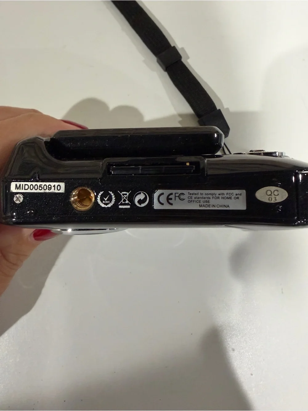 Vivitar VivCam 7028 Compact Black Digital Camera - Not Tested